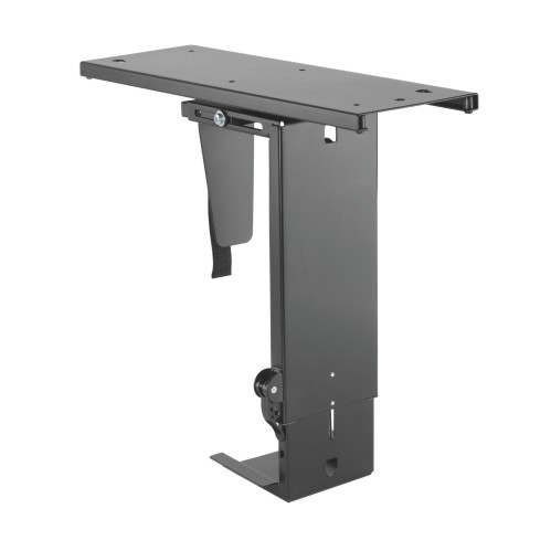 SOPORTE PARA CPU DEBAJO DEL ESCRITORIO AJUSTABLE SIN ESCALAS CON RIEL DESLIZANTE  CPB-20 Con un Mango de Bloqueo Fácil para Ajuste de Altura from china(chinese)