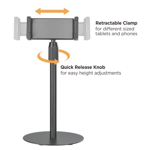 Height Adjustable Tabletop Stand for Tablets & Phones TBS01-1 For most 4.7”-12.9” Phones and Tablets from china(chinese)