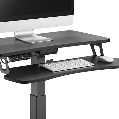 Electric Height Adjustable Workstation with Keyboard Tray Supplier and ...