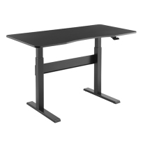 Large Board Air Lift Height Adjustable Sit-Stand Desk