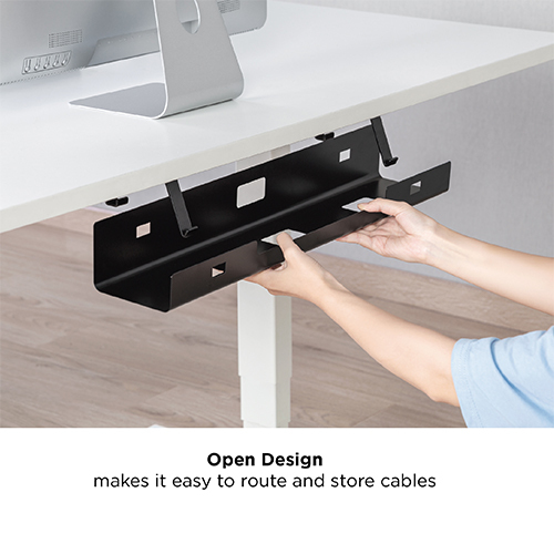 Under-Desk Cable Management Tray CC11-4B Get Organized while Keeping Cable Mess out of Sight from china(chinese)
