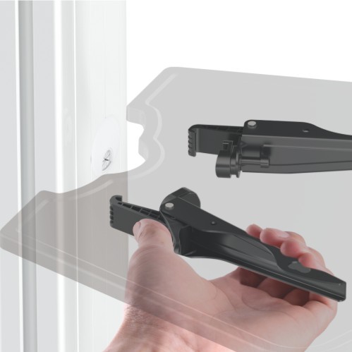 CARRO DE ALUMINIO AJUSTABLE EN ALTURA PARA TV CON MANIVELA TTV04H-44TW Para la mayoría de televisores de pantalla plana de 32"-55" from china(chinese)