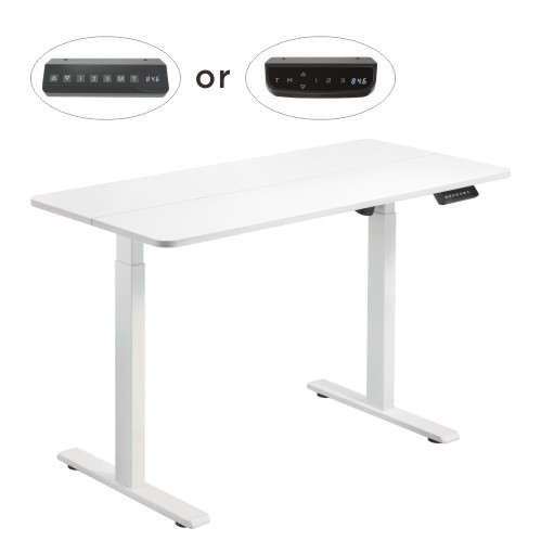Compact Electric Single-Motor Sit-Stand Desk S08-22D-B Both Desk Frame and Selected Desktop Included from china(chinese)