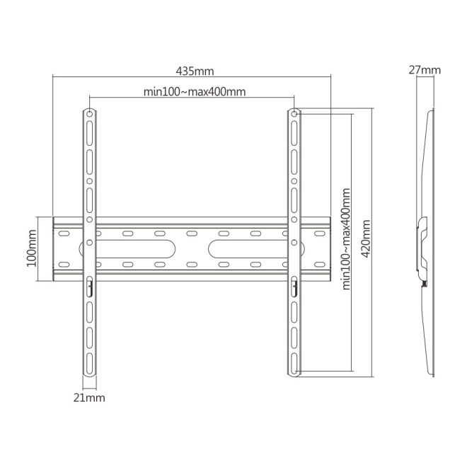 Super Economy Fixed TV Wall Mount KL31-44F Priced Right for Today’s Competitive TV Wall Mount Market!  from china(chinese)