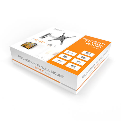 Aluminum Articulating TV Wall Mount LDA18-221 Specially for RV, Motor Home, Caravan, etc. from china(chinese)