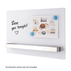 Wall-Mounted Magnetic Glass Whiteboard