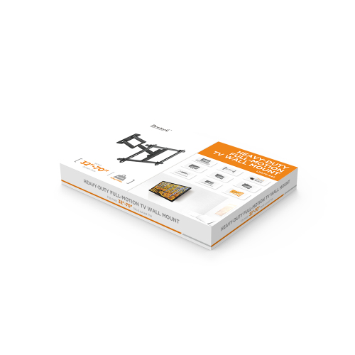 Premium Aluminum Full-Motion TV Wall Mount LPA70-443 For most 32"-70" Flat Panel TVs  from china(chinese)