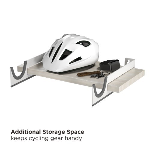 SOPORTE DE PARED PARA BICICLETAS CON REPISA LBM-03 Diseñado para el Almacenamiento y la Exposición from china(chinese)