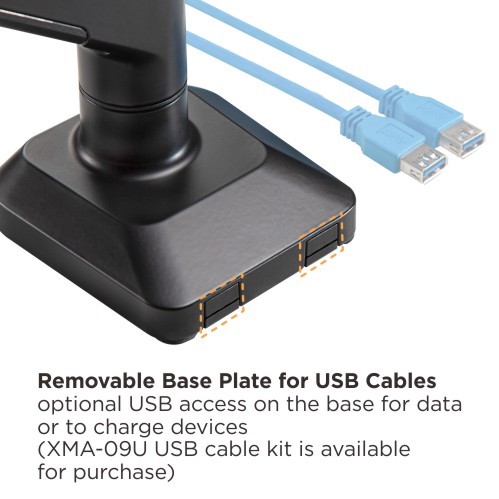 シングルモニタープレミアムアルミニウムスプリングアシストモニターアーム LDT53-C012 ほとんどの17"-32"モニター用 from china(chinese)