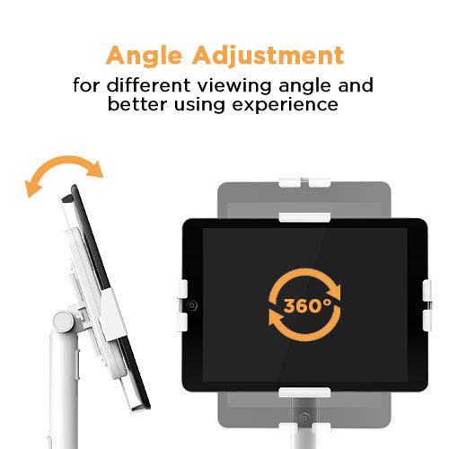 QUIOSCO DE MESA UNIVERSAL ANTIRROBO PARA TABLETS PAD33-04 Seguro y flexible para el uso público from china(chinese)