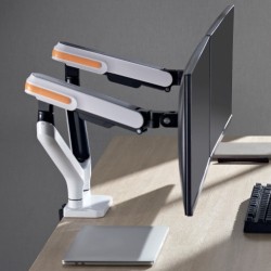 Superb Dual-Monitor Spring-Assisted Monitor Arm
