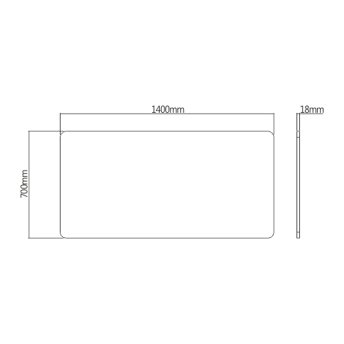 TABLERO DE MADERA DE UNA PIEZA 1400X700MM TP14070R Perfecto para usar con Marcos de Escritorio de Pie y Sentado y otros from china(chinese)