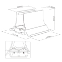 2-In-1 Laptop＆Phone＆Tablet Stand