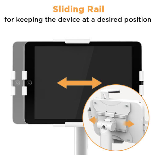 QUIOSCO DE MESA UNIVERSAL ANTIRROBO PARA TABLETS PAD33-04 Seguro y flexible para el uso público from china(chinese)