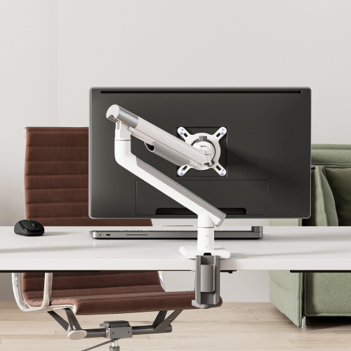 Single Monitor Premium Slim Aluminum Spring-Assisted Monitor Arm LDT49-C012 For most 17"~32" Monitors from china(chinese)