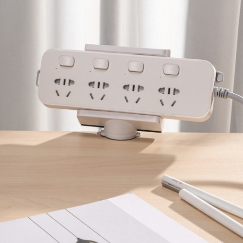 Swivel Clamp-On Power Strip Desk Mount MH02-2 Compatible with most EU, UK & US power strips from china(chinese)