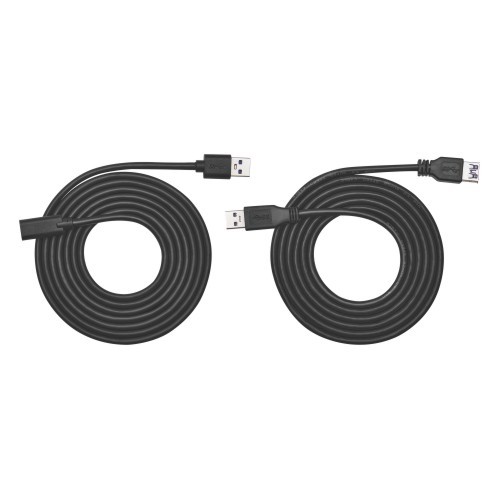 1.8M USB-A & USB-C Cable Kit XMA-09UC 1×USB-A Male to USB Type C Female Cable & 1×USB-A Male to Female Cable from china(chinese)