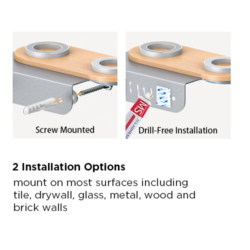 SOPORTE DE PARED MAGNÉTICO PARA SECADOR DE PELO DYSON SUPERSONIC™ HAB-03 Colocar Todo al Alcance de la Mano from china(chinese)