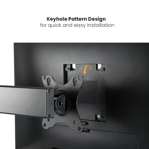 シンクライアントCPUマウント付きデュアルスクリーン垂直リフトモニタースタンド LDT41-T02MP 1つに2つのマウント from china(chinese)