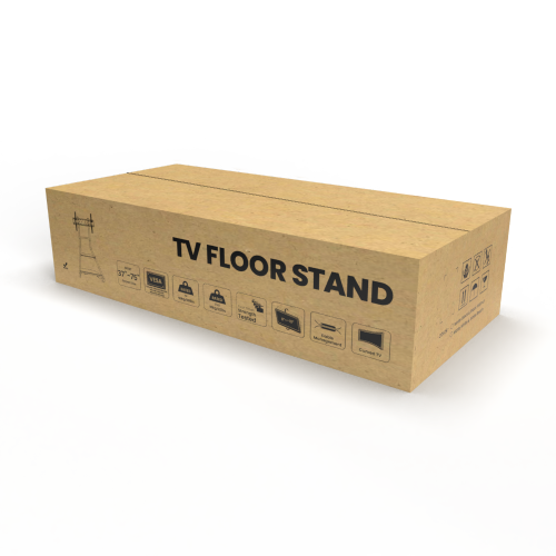 Bauhaus Style Corner TV Stand with 2-Tier Wood Shelves  FS40-46T  from china(chinese)