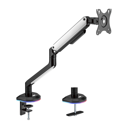 Elemental Gaming Monitor Arm with RGB Lighting LDT63-C012GL For Most 17"-32" Monitors from china(chinese)