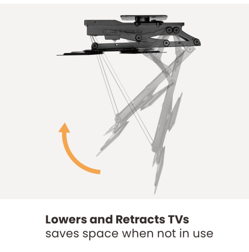 Soportes TV de Techo Giratorios Abatibles Inteligentes para Cemento u Otras Superficies Sólidas PLB-M0544S  from china(chinese)
