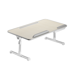Multi-Purpose Adjustable Laptop Desk with Drawer and Device Slot