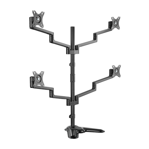 Premium Aluminum Articulating Monitor Stand LDT72-T048 For most 17”-32” monitors from china(chinese)