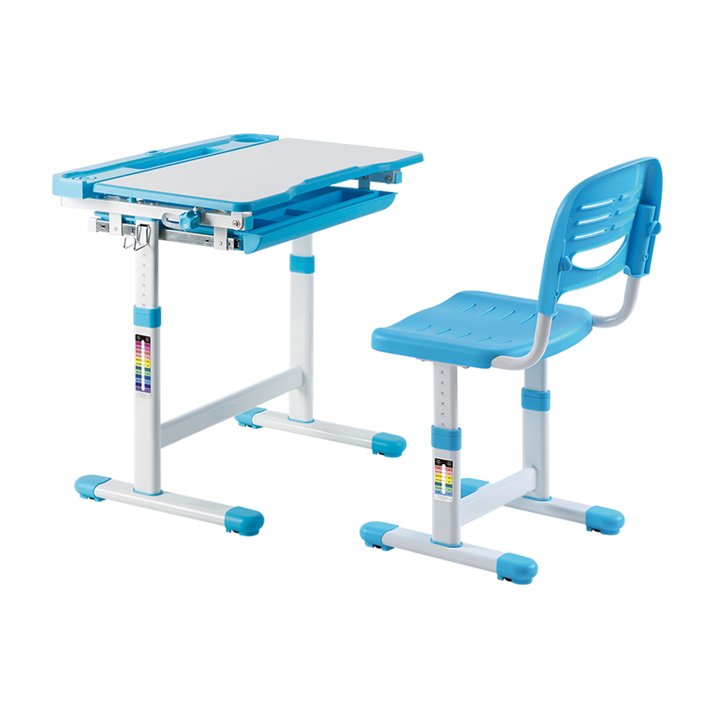 ROSA/PURPURA Bambo - Silla de escritorio infantil ergonómica, altura del asiento 42 cm-56 cm ,altura del respaldo ajustable/giratorio 360 °/ruedas multicolor 