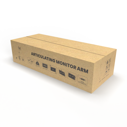 プレミアムアルミニウム関節式モニターアーム LDT72-C01 ほとんどの17"-32"モニター用 from china(chinese)