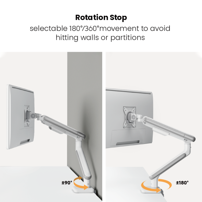 Single-Monitor NEO Slim Mechanical Spring Monitor Arm LDT68-C012  from china(chinese)