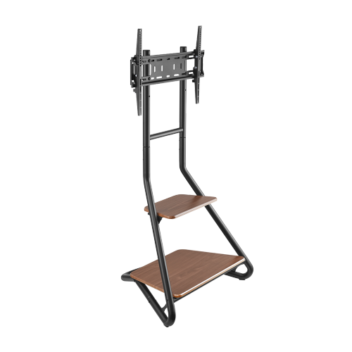 Bauhaus Style Corner TV Stand with 2-Tier Wood Shelves  FS40-46T  from china(chinese)