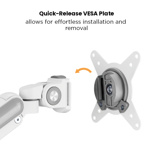  Dual-Monitor NEO Slim Mechanical Spring Monitor Arm with USB-A/USB-C Ports LDT68-C024UC  from china(chinese)