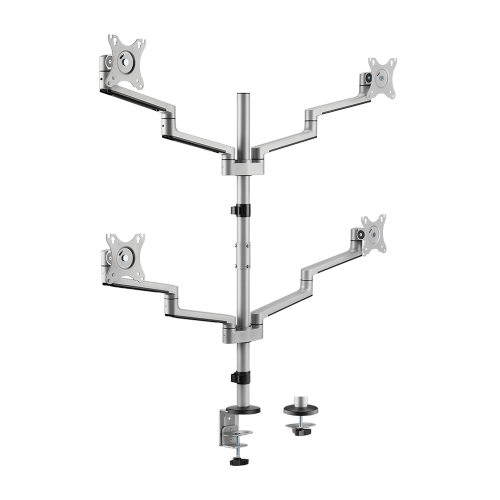 プレミアムアルミニウム関節式モニターアーム LDT72-C048 ほとんどの17"-32"モニター用 from china(chinese)