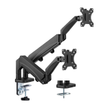 Dual Monitors Space-Saving  Spring-Assisted Monitor Arm