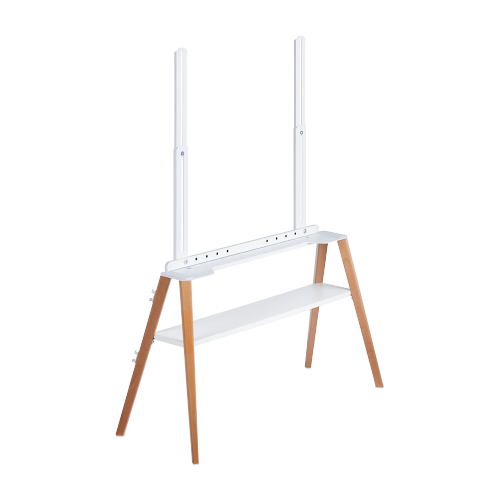 Danish Style TV Floor Stand with storage shelf FS36-46F-02  from china(chinese)