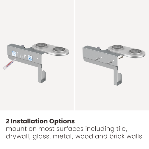 Hair Dryer Wall Mount for Dyson Supersonic HAB-09 Upgraded for 5-attachment Storage from china(chinese)