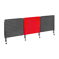 Wall-Mounted Pegboard with storage kits Manufacturer- Supplier LUMI and