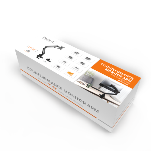 Smart Spring-Assisted Monitor Arm with 6-IN-1 Docking Station LDT20-C012D A unique innovation that merges ergonomics and technology from china(chinese)