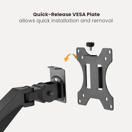 Dual Monitors Space-Saving  Spring-Assisted Monitor Arm LDT56-C024  from china(chinese)