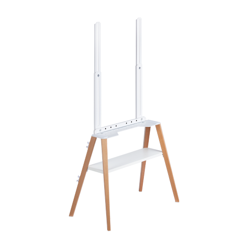 Danish Style TV Floor Stand with storage shelf FS36-44F-02  from china(chinese)