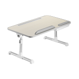 Compact Multi-Purpose Adjustable Laptop Desk with Drawer and Device Slot