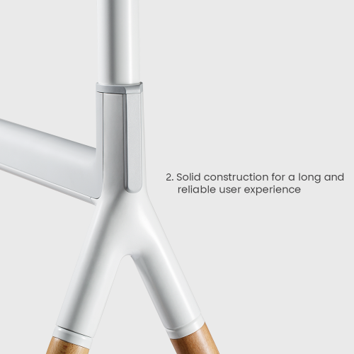 Four-Legged Stylish Easel Studio TV Floor Stands (Metal & Wood) FS30-46F-01 Simplicity & Elegance from china(chinese)