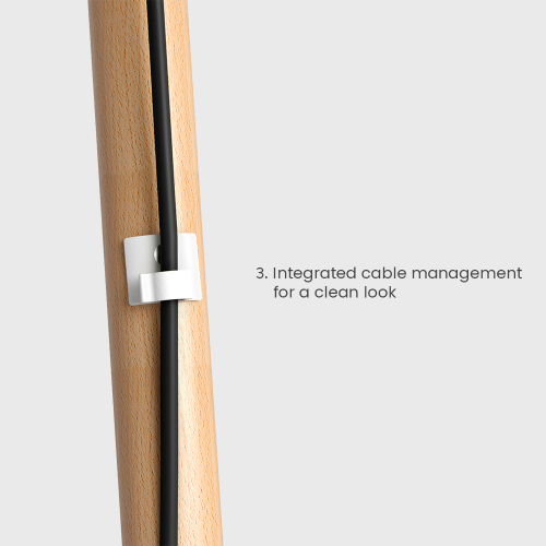 Four-Legged Stylish Easel Studio TV Floor Stands (Metal & Wood) FS30-46F-01 Simplicity & Elegance from china(chinese)