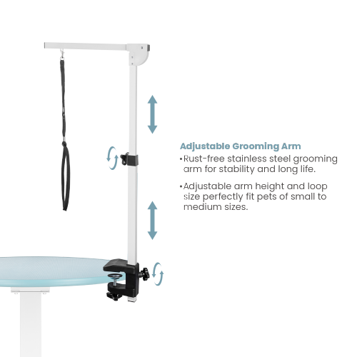 Clamp-on Grooming Arm with Loop  PGT01-C01  from china(chinese)