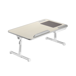 Multi-Purpose Adjustable Laptop Desk with Mouse Pad/Drawer/Phone Slot