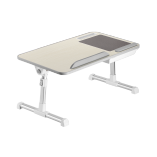 Compact Multi-Purpose Adjustable Laptop Desk with Mouse Pad/Drawer/Phone Slot