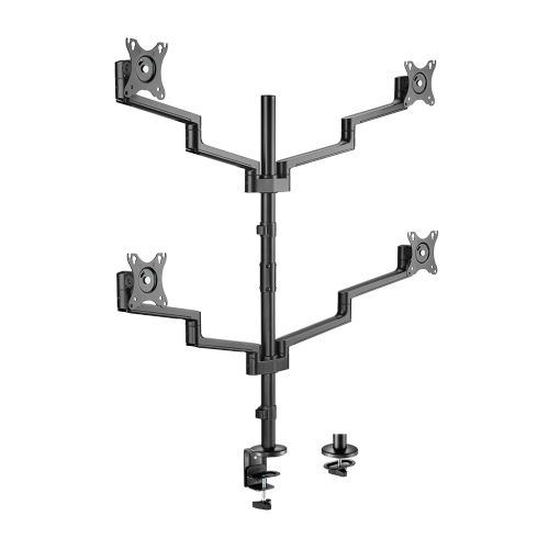 プレミアムアルミニウム関節式モニターアーム LDT72-C048 ほとんどの17"-32"モニター用 from china(chinese)