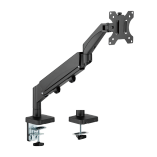 Single Monitor Space-Saving Spring-Assisted Monitor Arm