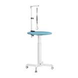 Height Adjustable Pet Grooming Table with Rotating Tabletop